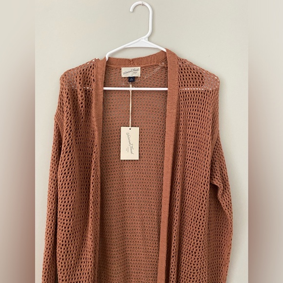 Universal Thread Crochet Open Knit Long Duster Cardigan Size XS NWT - Picture 6 of 7